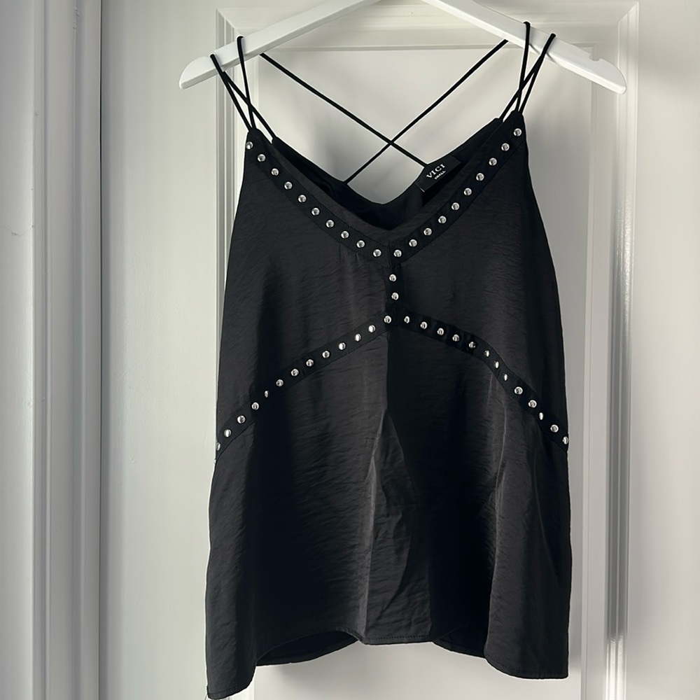 Vici Studded Strappy Tank